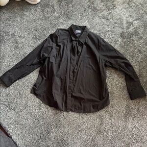 Chaps Black No Iron Shirt